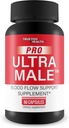 Pro Ultra Male - Το καλύτερο συμπλήρωμα υποστήριξης ροής αίματος - Προηγμένα χάπια ροής αίματος αρσενικές κάψουλες ροής αίματος - Άνδρες ροή αίματος - Συμπληρώματα κυκλοφορίας αίματος για τους άνδρες Βοήθεια