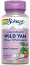 SOLARAY εγγυημένη ισχύς Wild Yam Root Extract Root Extract, Veg Cap (Btl-Plastic) 275mg 