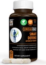 ΚΛΙΝΙΚΑ DAILY Smart Defense Mega Spore Probiotic. Bacillus Subtilis Spore Με βάση τα προβιοτικά για γυναίκες και άνδρες με Lactobacillus Plantarum Καλή Flora Natural Slim Microbiome Υποστήριξη 60 Vegan Κάψουλες