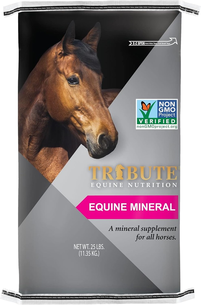 Non-GMO Equine 12-8 Mineral Supplement, 25 lb