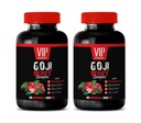 αντιοξειδωτικό συμπλήρωμα - GOJI BERRY COMPLEX - ΜΕ POMEGRANATER, RESVERATROL, NONI, ACAI - Ρόδι βιταμίνη e για το δέρμα - αντιοξειδωτικά συμπληρώματα διατροφής - αντιοξειδωτικές βιταμίνες - 2 Bot 120 Caps