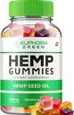 Euphoria Green Hemp Gummies - με εκχύλισμα κάνναβης EuphoriaGreen Hemp Gummies εμβοές βοτανική συμπλήρωμα, υγεία και ευεξία Υποστήριξη, Όλα τα φυσικά Euphoria Green Hemp Gummy (1 Pack - 60 Gummies)