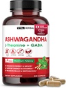 Ashwagandha Complex with L-Theanine, Turmeric, Rhodiola & St. John’s Wort – Herbal Blend for Daily Wellness – 240 Capsules