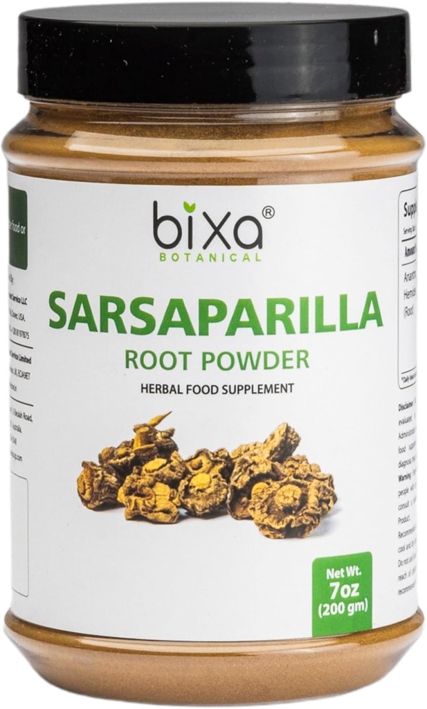 Bixa BOTANICAL Sarsaparilla Root Powder 