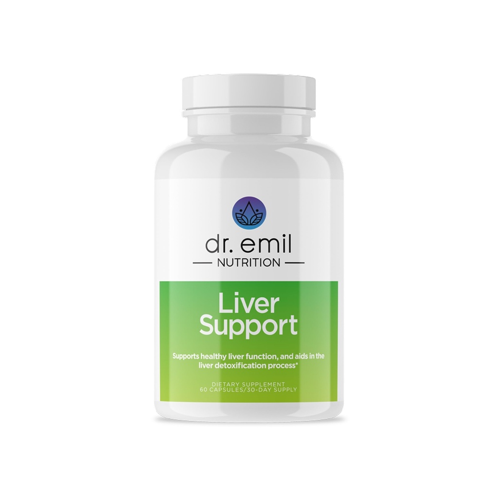 DR. EMIL NUTRITION συμπλήρωμα υποστήριξης ήπατος που έχει σχεδιαστεί για να καθαρίσει, Detox, επισκευή & υποστήριξη υγιή λειτουργία του ήπατος με το γάλα Thistle, Artichoke Leaf, Dandelion Root & Beet Root Formula