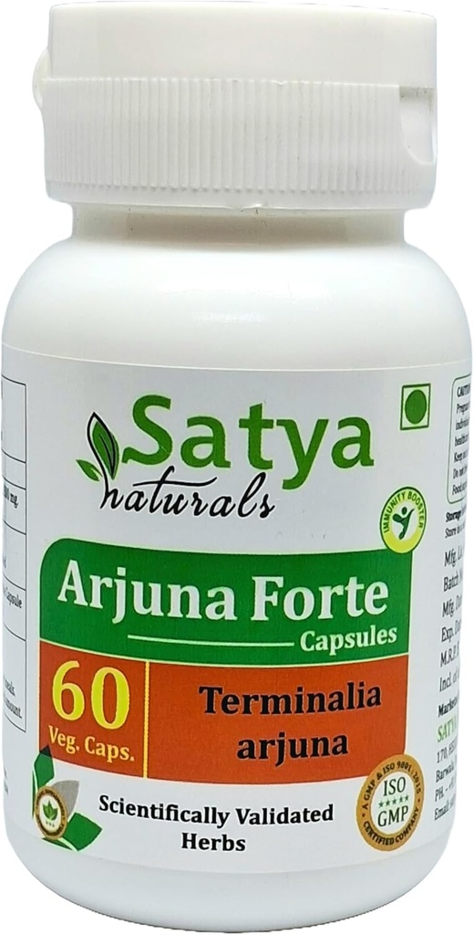 Arjuna Forte Κάψουλες 500 mg. 60 Veg. Κάψουλα 