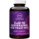 MRM Διατροφή CoQ-10 Resveratrol Red Yeast Rice 