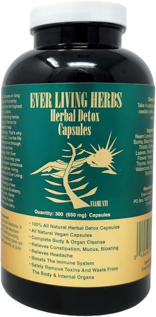 Herbal Detox 300 Καψάκια