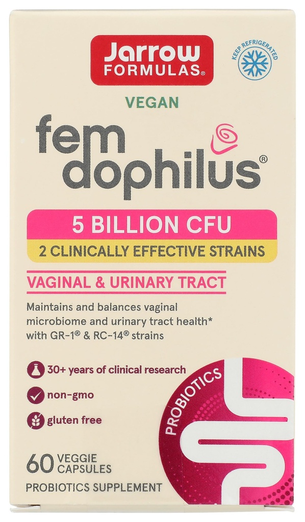 Jarrow Formulas Fem Dophilus 60 Κόμης, 60 Ct
