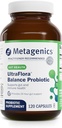 Μεταγονική UltraFlora Balance Probiotic - Ράφι-Stable Daily Gut Health Supplement for Digestive & Immune Support* - Μη ΓΤΟ & Χωρίς Γλουτένη - 120 Κάψουλες