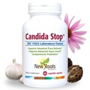 NEW ROOTS HERBAL Candida Cleanse Detox Supplement (90 κάψουλες), Stop Candida Overgrowth, Υποστήριξη Ισορροπημένη Εντερική Χλωρίδα & Yeast Balance with 11 Potenent Herbs + Probiotics, Digestion Relief