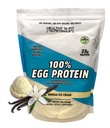 Healthy 'N Fit 100% Πρωτεΐνη Αυγού- Βανίλια (4lb): 100% Λευκή Πρωτεΐνη Αυγού Plus Φυσικές Πεπτίδες.-Φυσικά ζαχαρούχο, καθαρό, Κετό, Παλαιό Φιλικό