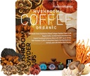 ΣκόνηΒιταμίνη Βιολογικός καφές Mushroom Certified Mold & Mycotoxin Free GrassFed Collagen Τύποι I & III 8 Φρουτώδη Μανιτάρια Σώμα Δοκιμάστηκε για BetaGlucans Focus Energy Digetion & Ανοσία 15 Υπηρεσίες
