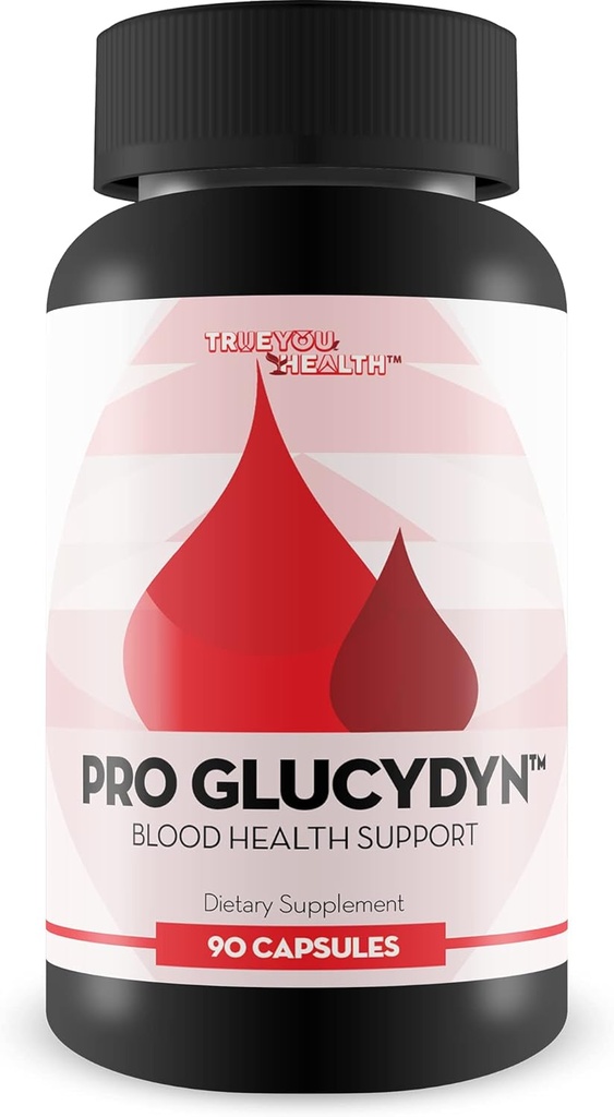 Pro Glucydyn - Blood S Συμπλήρωμα Υποστήριξης Υγείας - Σκόρδο, κουρκουμά, βερβερίνη, Πράσινο Τσάι + Βιταμίνες, Ορυκτά & Βότανα - Προώθηση Ισορροπημένης Υγείας & Κυκλοφορίας του αίματος - Βοήθεια Βελτίωση της ροής του αίματος Φυσικά