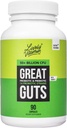 ΖΩΗ ΒΙΤΑΜΙΝΗ CO. Great Guts Probiotic 50 Δισεκατομμύρια CFU Probiotic - Balance Gut Microbiome, GI Tract, Φλεγμονή, Δυσπεψία, Reflux, Upset Στομάχι, & Διάρροια - 90 Caps