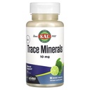 KAL Trace Minerals, Συμπληρώματα Ορυκτών 10 mg, Συμπληρώματα Φυσικών Ανιχνευτικών Ανιχνευτών Ασβέστη, Στιγμιαία Disισκία Διαλύσεως Δραστηριότητας για Βέλτιστη Απορρόφηση Ορυκτών Ιχνών, 90 Μερίδες, 90 Μικρο- Tabletισκία