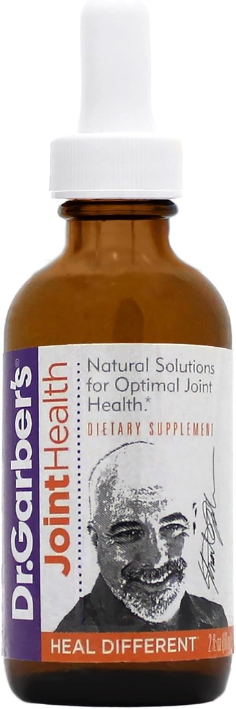 Dr. Garber's Natural Solutions Joint Health Oral Drops - Gemmotherapy Liquid Supplement for Healthy Joint Υποστήριξη & Λειτουργία, Κοινή Επισκευή και Βελτιωμένη Κινητικότητα & Ευελιξία - 60ml
