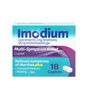 Imodium Multi-Symptom Relief Caplets, Loperamide Hydrochloride & Simethicone Anti-Diarrheal Medicine for The Relief of Diarrhea, Gas, Bloating, Cramps & Pressure, HSA/FSA Επιλέξιμη, 18 ct