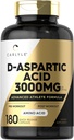 Carlyle D Aspartic Acid Κάψουλες 3000mg 