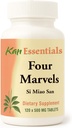 Kan Herbs Company Four Marvels – Παραδοσιακό Κινέζικο βοτανικό μείγμα για σκύλους και γάτες για την υποστήριξη Digestive Καθαρότητα, Υγρή Ισορροπία, και συνολική ευεξία, φυτικά δισκία συμπλήρωμα για κατοικίδια ζώα, 120 δισκία