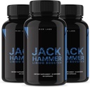 rize labs - Jack Hammer Libido Booster συμπλήρωμα για τους άνδρες, ισχυρή όλα φυσική φόρμουλα για να βελτιώσει την απόδοση (180 κάψουλες)