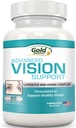 Advanced Vision Support - Lutein Eye & Vision Complex με Lutein, Bilberry, Zinc, Grapeseed & Essential Vitamins - Όλα τα φυσικά καψάκια Retina για την υγεία των ματιών - Made in USA