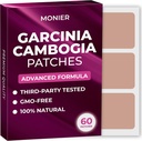 Garcinia Cambogia Patches (πακέτο 60) - 100% φυσικό Patch για γυναίκες και άνδρες - με B12 & Κάλιο - Ενέργεια, Εστίαση & Υποστήριξη Σώματος - Ενισχυμένη Φόρμουλα