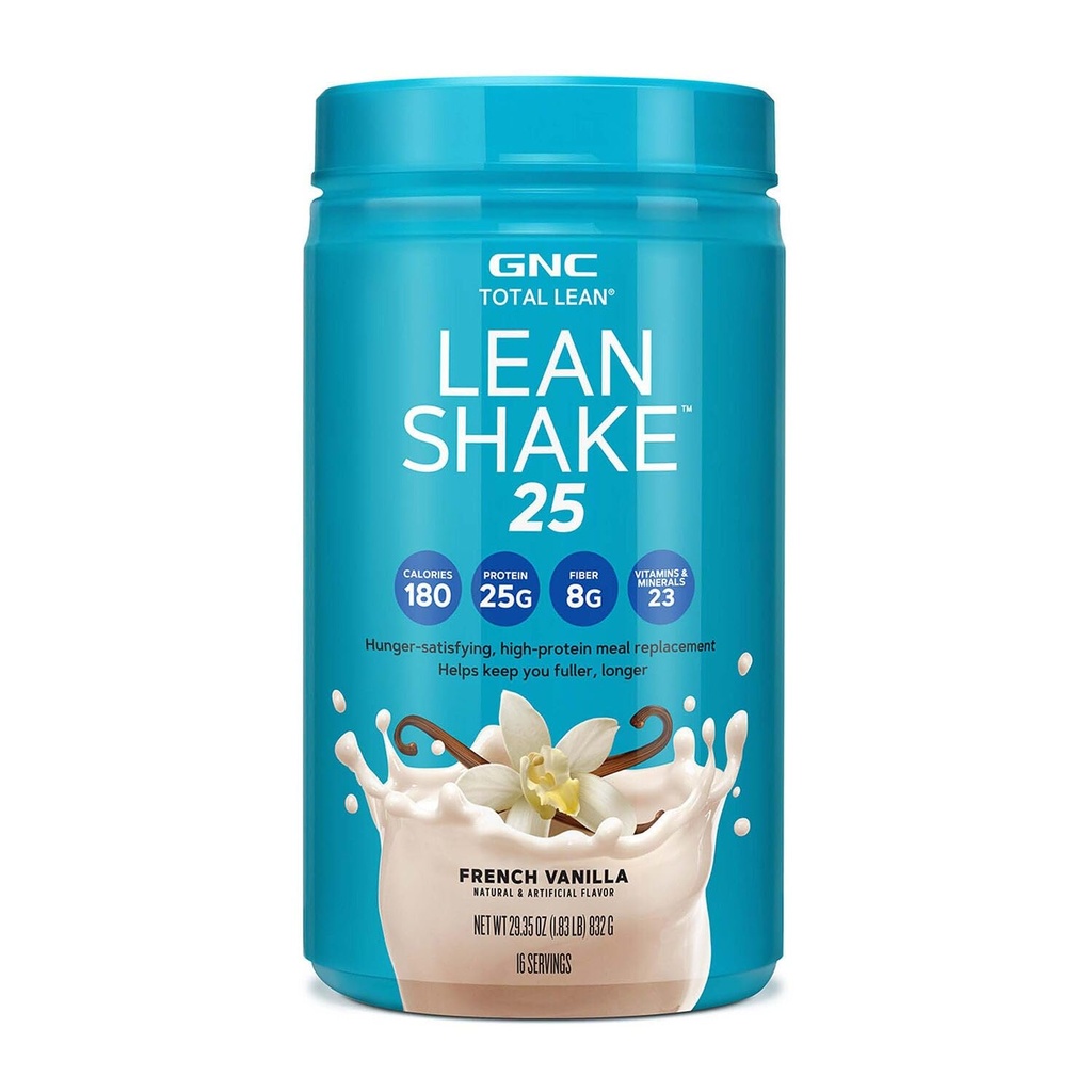 GNC Total Lean Lean Shake 25 - Γαλλική Βανίλια (16 Υπηρεσίες)
