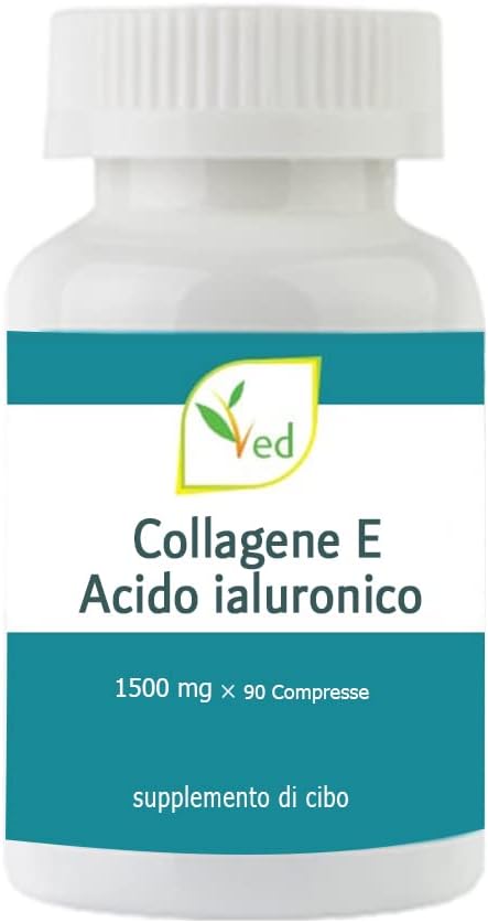 Εξαιρετικά καθαρό κολλαγόνο 1200mg & 300mg Υαλουρονικό οξύ 90 δισκία. 1500 mg ανά δισκίο