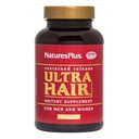 Natures Plus Ultra Hair, Sustained Release - Natural Hair Growth Supplement for Men & Women - 90 Vegetarian Tablets (45 Servings)