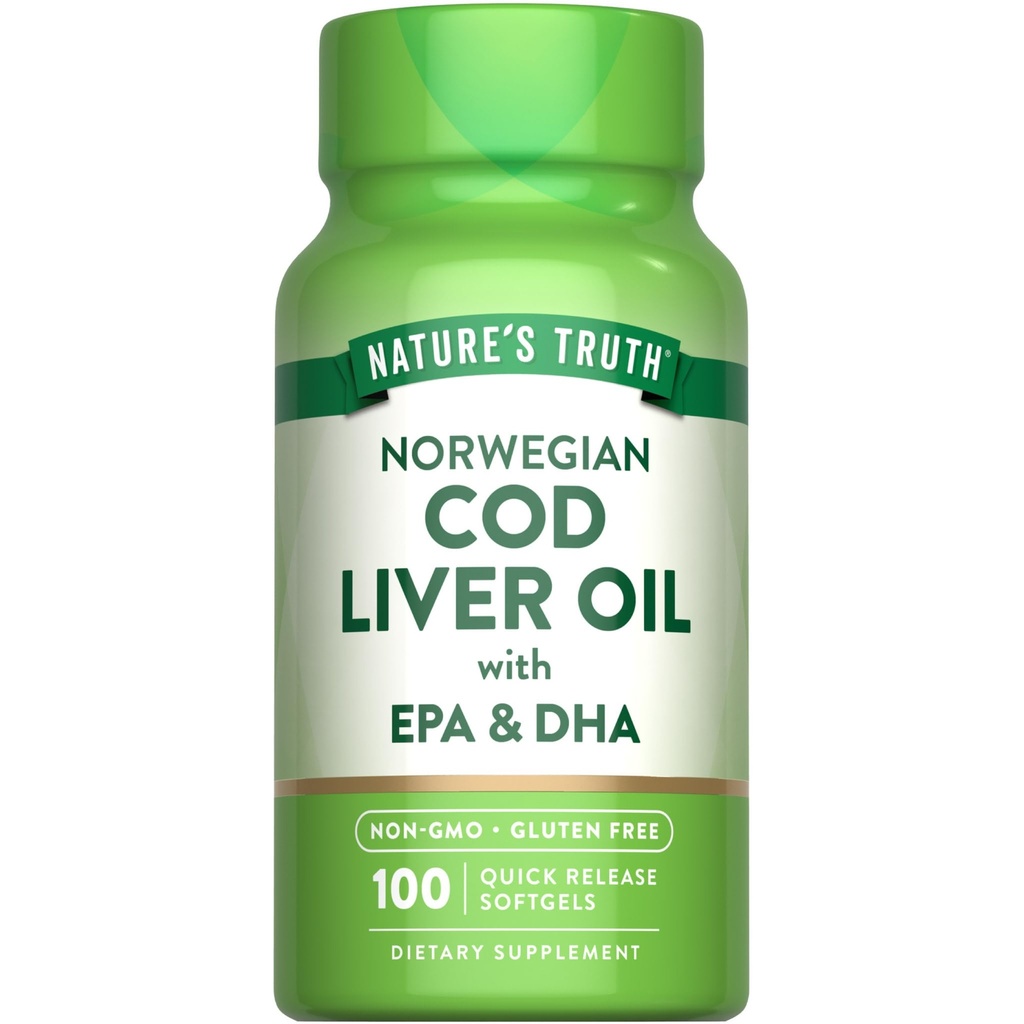 Nature's Truth Norwegian Cod Liver Oil 