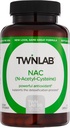 Twinlab N- Acetyl- Cysteine (Nac) - Αντιοξειδωτικά συμπληρώματα για άνδρες και γυναίκες - 600 mg, 60 καψάκια
