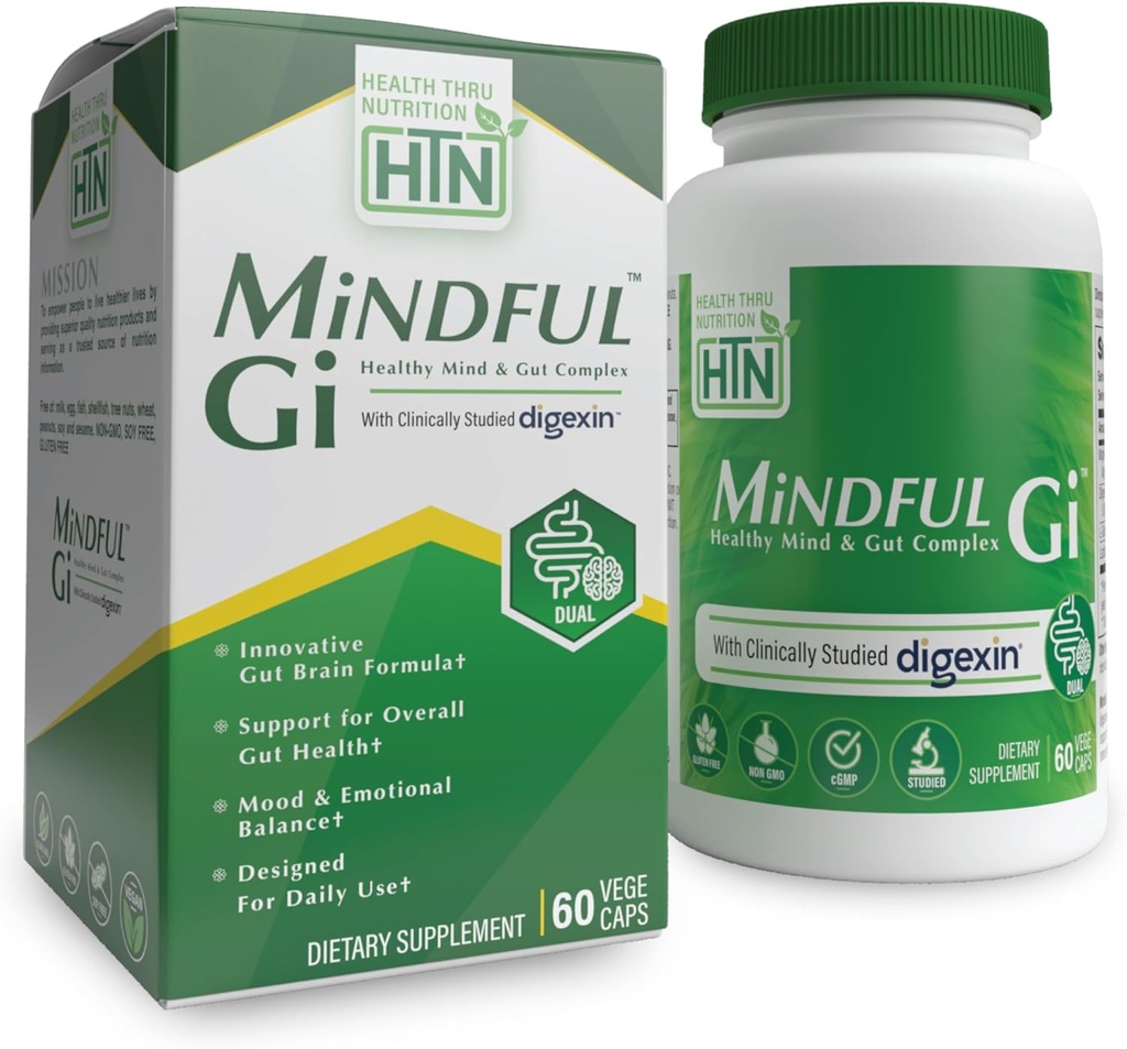 Health Thru Nutrition Mindful GI - Healthy Mind & Gut Complex 