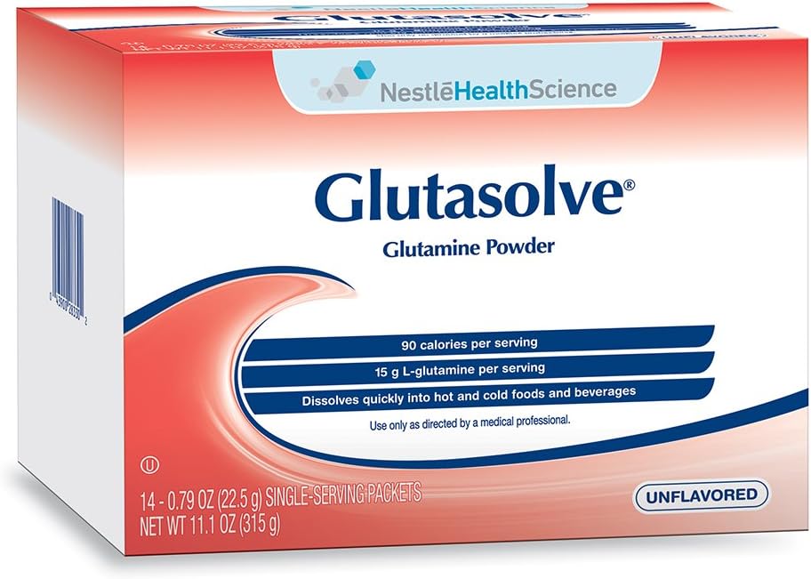 Glutasolve Glutamine Κόνις, Άγευστη, 0,79 Oz Packet, 14 Συσκευασία