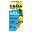 Senokot- S Dual Action 60 Tablets, Φυσικό Λαξευτικό Φυτικών Συν Αποσκληρυντής Αποσκληρυντής Αποσκληρυντής Αποσκληρυντικών Σκληρών, Απαλή Εξάρτηση Διανυκτερεύσεων Ανακούφιση Περιστασιακής Δυσκοιλιότητας Λευκό