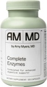 Amy Myers MD Complete Enzymes - Gut Care & Digestive Health Support Supplement - Καθημερινή Υγιεινή Μικροβιομετρική Υποστήριξη Συμπλήρωμα Διατροφής - 120 Κάψουλες