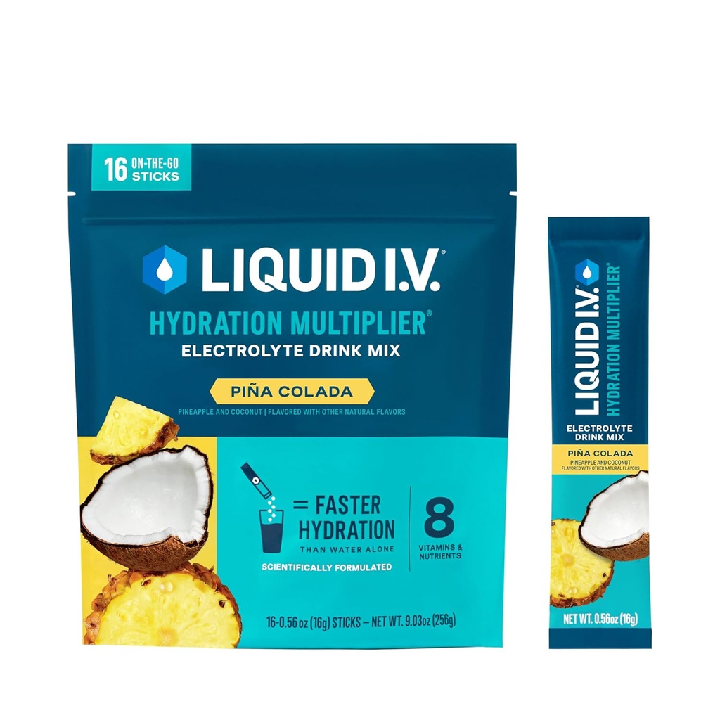 Liquid I.V.® Hydration Multiplier® - Piña Colada - Πακέτα σκόνης ενυδάτωσης 