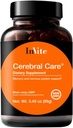 InVite Health Cerebral CareTM - Υποστηρίζει την εγκεφαλική υγεία συμπεριλαμβανομένης της μνήμης, εστίασης, προσοχής και διάθεσης - Περιέχει Ινοσιτόλη, Acetyl-L-καρνιτίνη, Χολίνη, Φωσφατιδυλσερίνη, Ασταξανθίνη - 30 Υπηρεσίες (2-πακέτο)