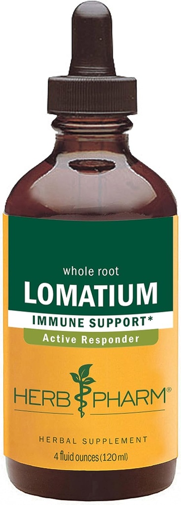 Βότανο Pharm Lomatium υγρό εκχύλισμα για την υποστήριξη ανοσοποιητικού συστήματος - 4 ουγγιά