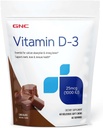 GNC Vitamin D-3 Soft Chews 1000IU - Chocolate | Provides 125% of The Daily Value of Vitamin D | 60 Soft Chews