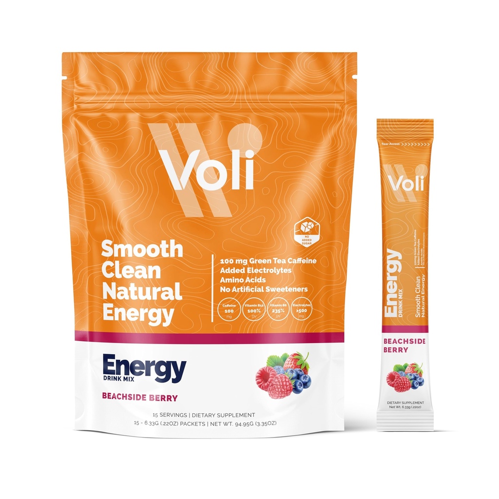 Voli Energy Drink Mix Packets 