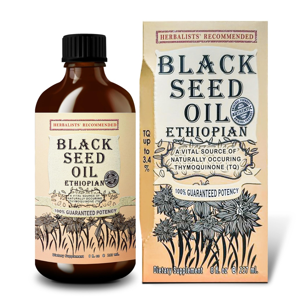Black Seed Oil 8 oz - Ψυχρό Πιέζεται αιθιοπικό μαύρο Cumin Nigella Sativa, 3X Thymoquinone, 100% καθαρό & οργανικό υγρό σε γυάλινη φιάλη - Υποστηρίζει ανοσοποιητικό, τα μαλλιά, και την υγεία του δέρματος