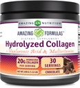 Amazing Formulas Hydrolyzed Collagen με Υαλουρονικό Οξύ & Πολυβιταμίνες Συμπλήρωμα 