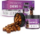 Προβιοτικά για σκύλους Probiotic Chews σκύλων και Digestive Enzymes Prebiotic Health Gut Ichy Skin Probioticos Iching Diarrhea Chew Συμπληρώματα Canine Pet Prebiotics 200 φυσικά μαλακά Μασώμενα δισκία