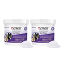 Zymox Advanced Enzymatic Ear Wipes for Dogs and Cats - για Dirty, Waxy, Smelly Ears - Premium δύναμη Ear Cleaner Wipes - Μη Ερεθιστικό - Hypoallergenic (100 Count-Pack of 2)