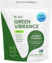 Vibrant Health, Green Vibrance, Includes 65 Plant-Based Superfoods, 25 Billion Probiotics, Fiber, Adaptogens & Enzymes, 83 Servings