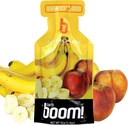 Boom Nutrition Energy Gel - Fruit-Flavored Energy Gels - Γέλη προπόνησης - Ενέργεια Gel για Ποδηλασία - Running Gel - Natural Energy Gel - Banana Peach (24 Pack)