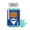Big Beard Growth Gummy for Men, 60 Blueberry Flavored Gummies, με 10K MCG Biotin B12 Collagen και Elite Beard Hair Grooming Nutrients & Vitamins, Grow Stronger, Longer, Thicker & Fuller Beard