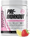 Outwork Nutrition Preworkout for Men & Women - Nootropic Pre Workout Without Create, Pre-Workingout Powder with Taurin Rhodiola Citrulline Malate Beta Alanine Caffeine (Λεμονάδα με μούρα)