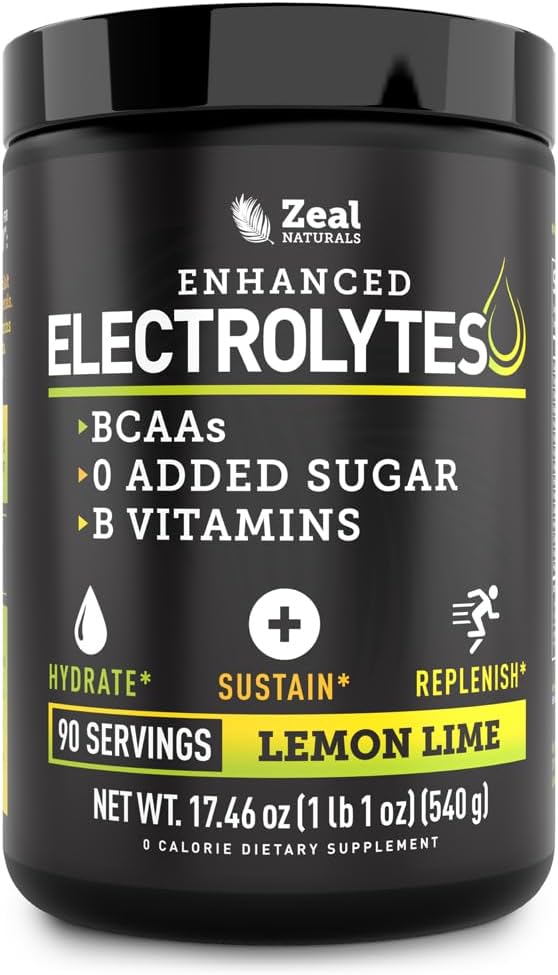 Zeal Naturals Ηλεκτρολυτικό Ποτό για την αποκατάσταση της σκόνης (90 σερβίρισμα 